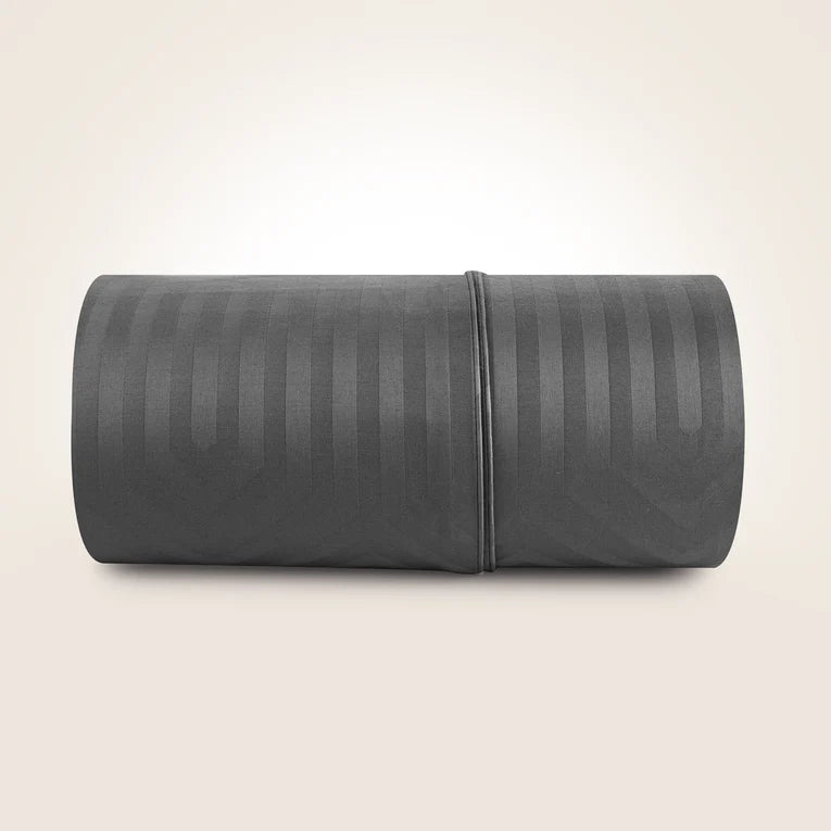 550 TC Italian Jacquard 100% Cotton Dark Grey