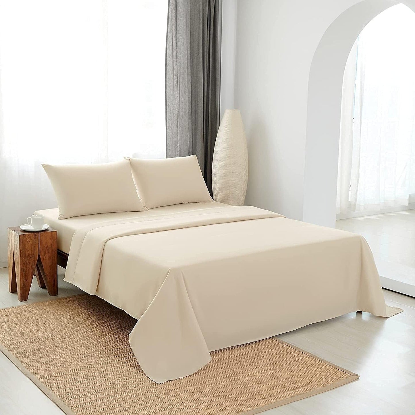 Cream Color Bedding