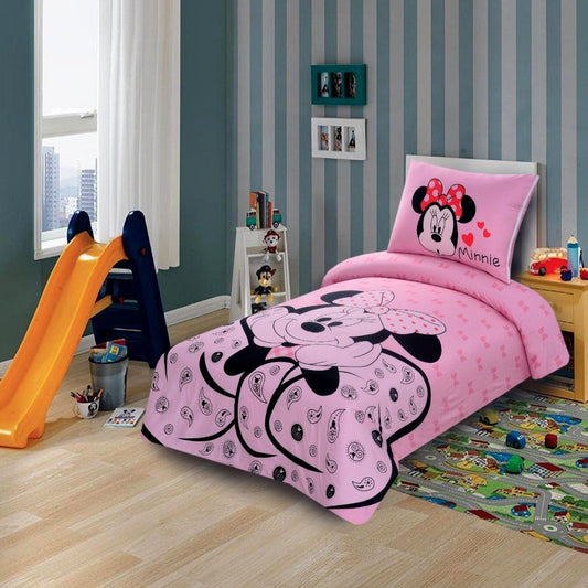 Mickey Mouse Printed Bedsheet