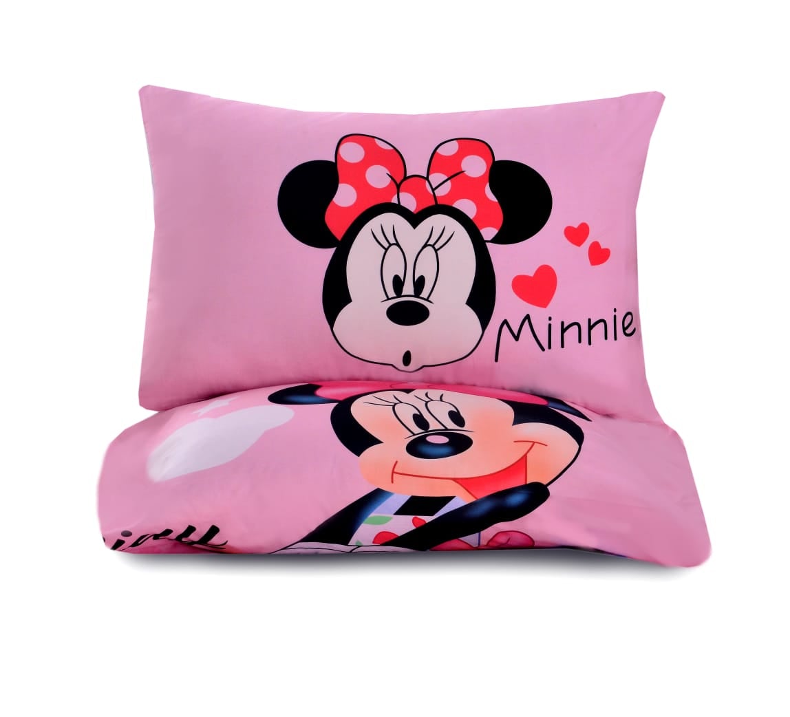 Mickey Mouse Printed Bedsheet