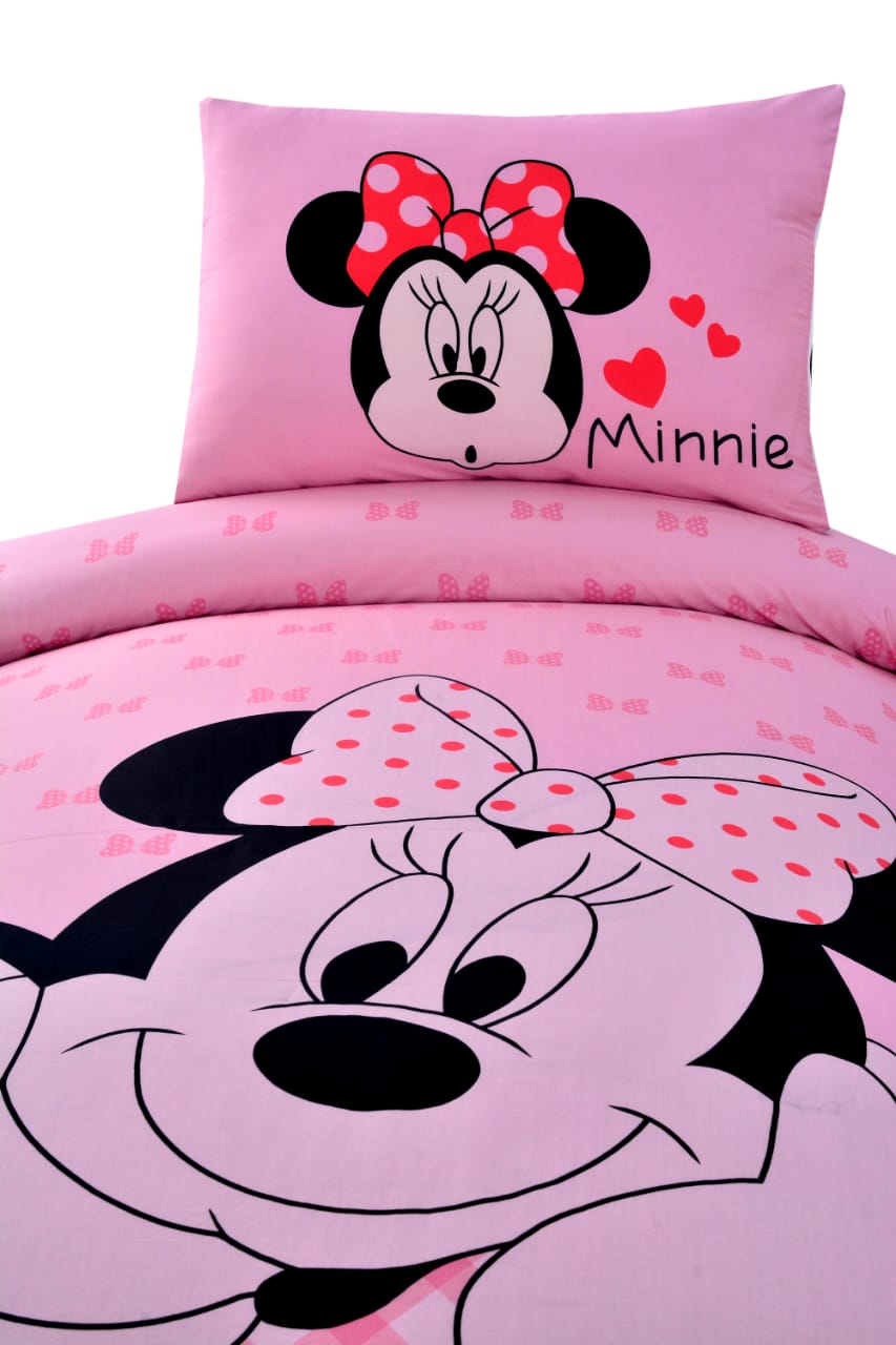 Mickey Mouse Printed Bedsheet