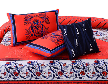Digital Printed Bedsheet 4 Pcs