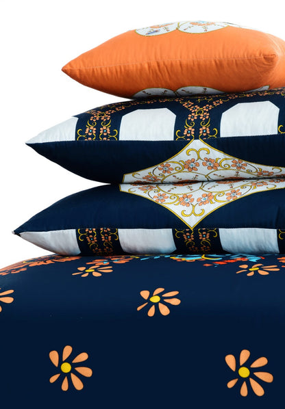 Flourish Digital Printed Bedsheet