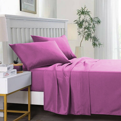 Dyed Pink Bedsheet